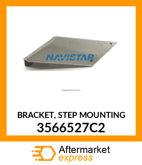 BRACKET, STEP MOUNTING 3566527C2