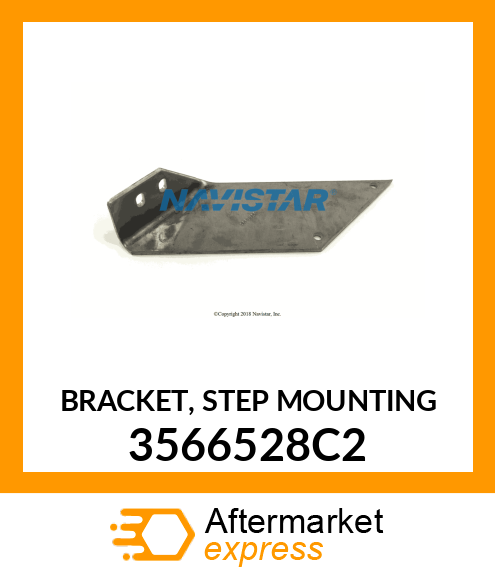 BRACKET, STEP MOUNTING 3566528C2