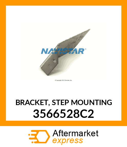 BRACKET, STEP MOUNTING 3566528C2