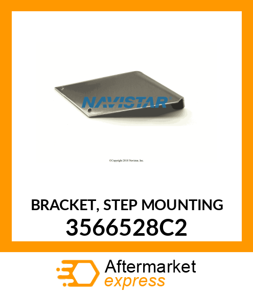 BRACKET, STEP MOUNTING 3566528C2