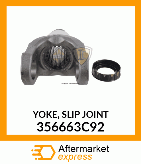 YOKE, SLIP JOINT 356663C92