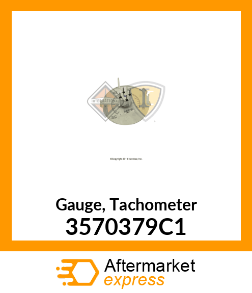 Gauge, Tachometer 3570379C1