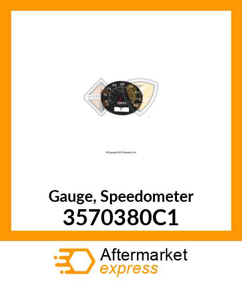 Gauge, Speedometer 3570380C1