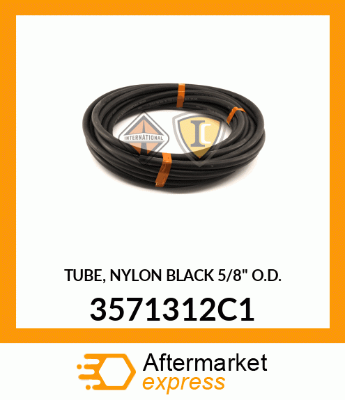 TUBE, NYLON BLACK 5/8" O.D. 3571312C1