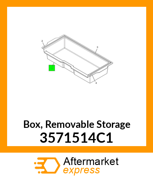 Box, Removable Storage 3571514C1