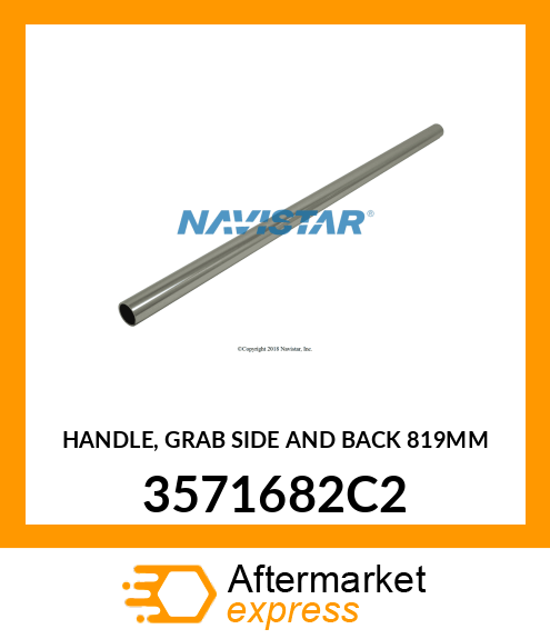 HANDLE, GRAB SIDE AND BACK 819MM 3571682C2