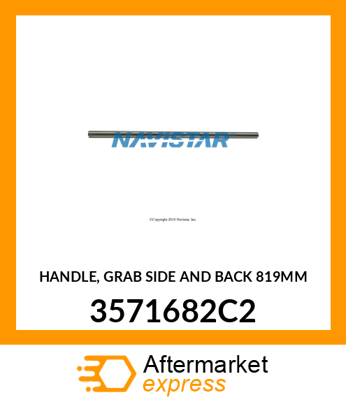 HANDLE, GRAB SIDE AND BACK 819MM 3571682C2