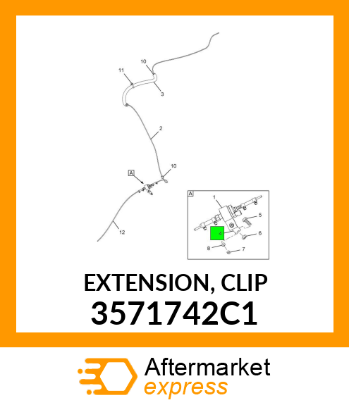 EXTENSION, CLIP 3571742C1