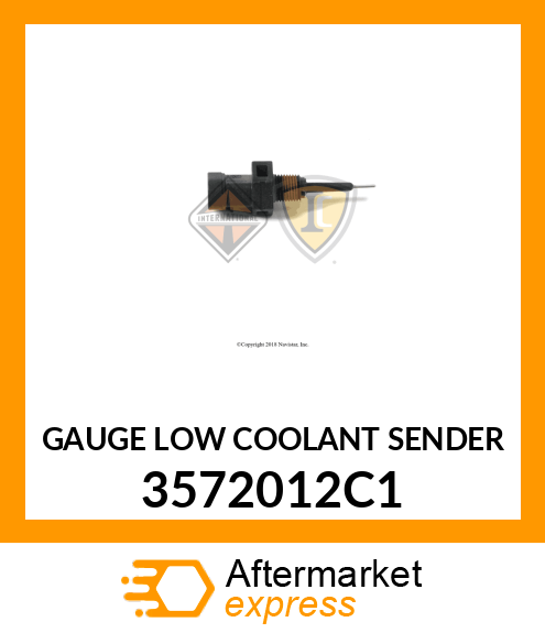 GAUGE LOW COOLANT SENDER 3572012C1