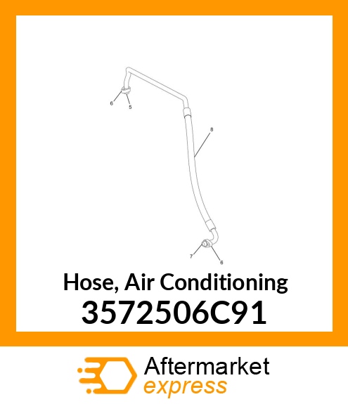 Hose, Air Conditioning 3572506C91