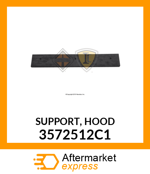 SUPPORT, HOOD 3572512C1