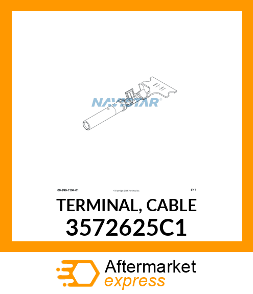 TERMINAL, CABLE 3572625C1