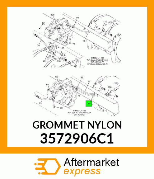 GROMMET NYLON 3572906C1