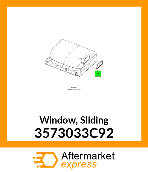Window, Sliding 3573033C92