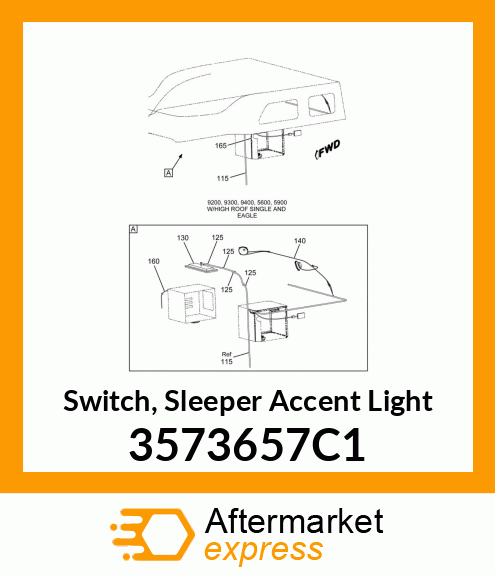 Switch, Sleeper Accent Light 3573657C1