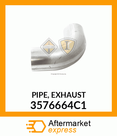 PIPE, EXHAUST 3576664C1