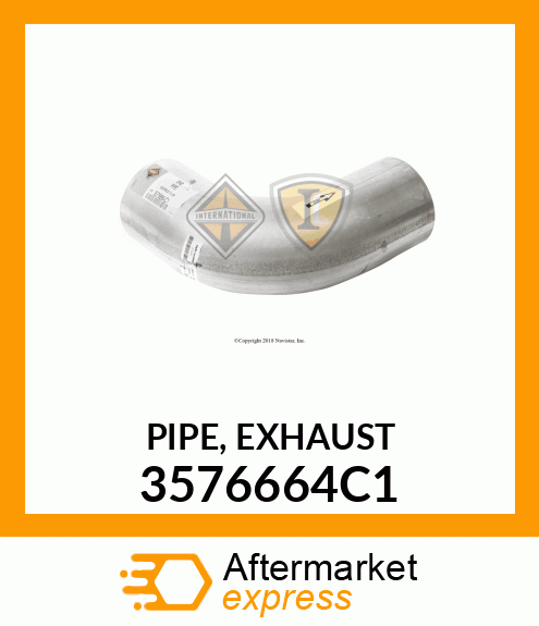 PIPE, EXHAUST 3576664C1