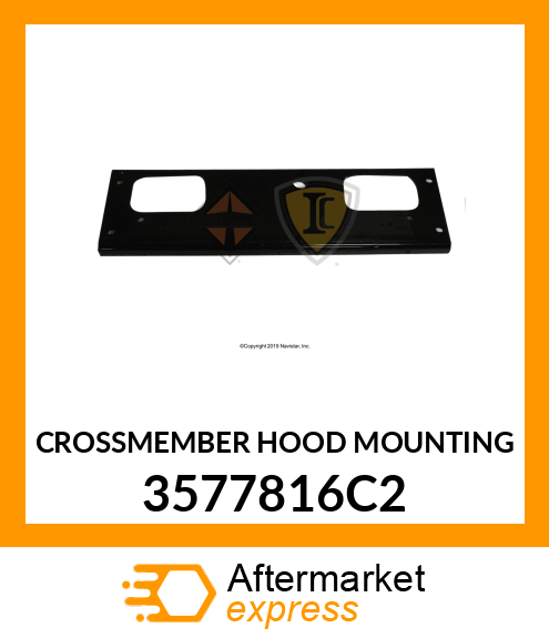 CROSSMEMBER HOOD MOUNTING 3577816C2