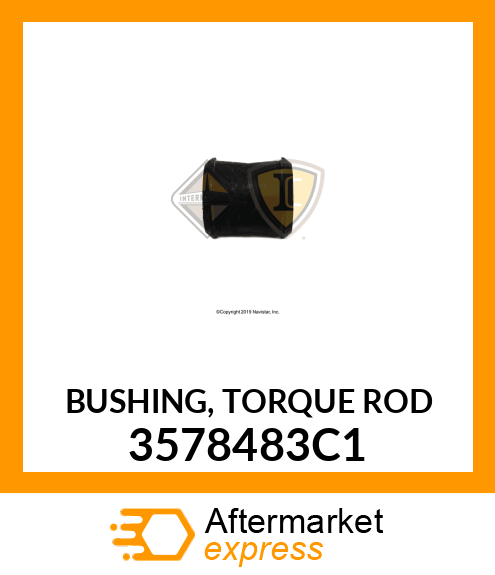 BUSHING, TORQUE ROD 3578483C1