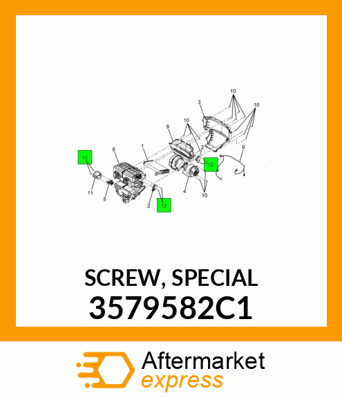 SCREW, SPECIAL 3579582C1