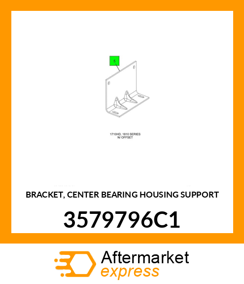 BRACKET, CENTER BEARING HOUSING SUPPORT 3579796C1