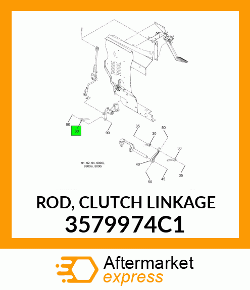 ROD, CLUTCH LINKAGE 3579974C1