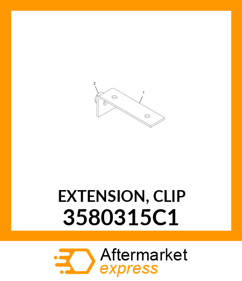 EXTENSION, CLIP 3580315C1
