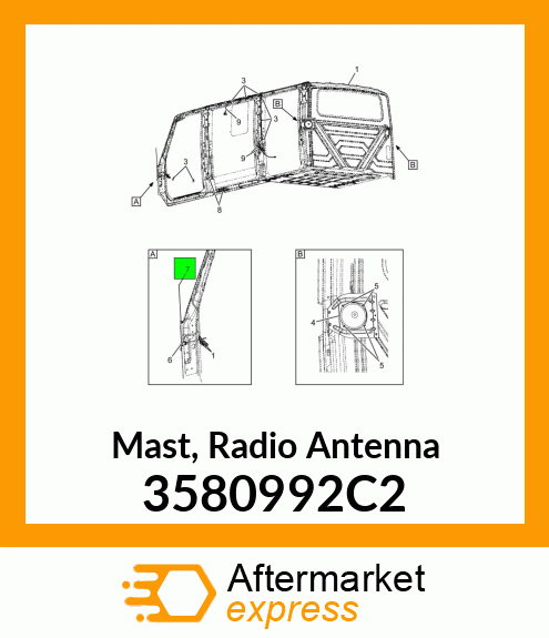 Mast, Radio Antenna 3580992C2