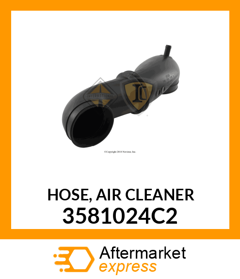 HOSE, AIR CLEANER 3581024C2