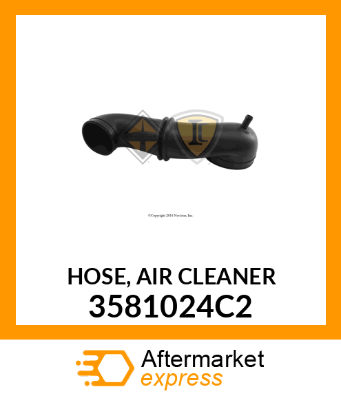 HOSE, AIR CLEANER 3581024C2