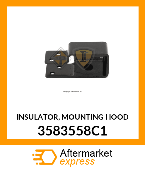 INSULATOR, MOUNTING HOOD 3583558C1