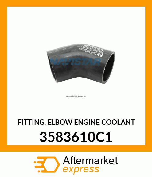 FITTING, ELBOW ENGINE COOLANT 3583610C1