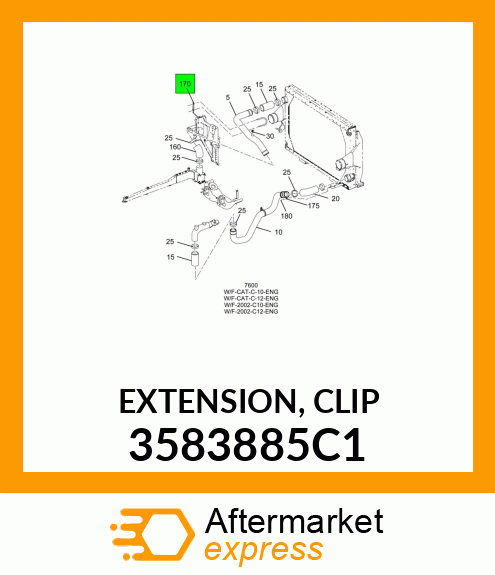 EXTENSION, CLIP 3583885C1