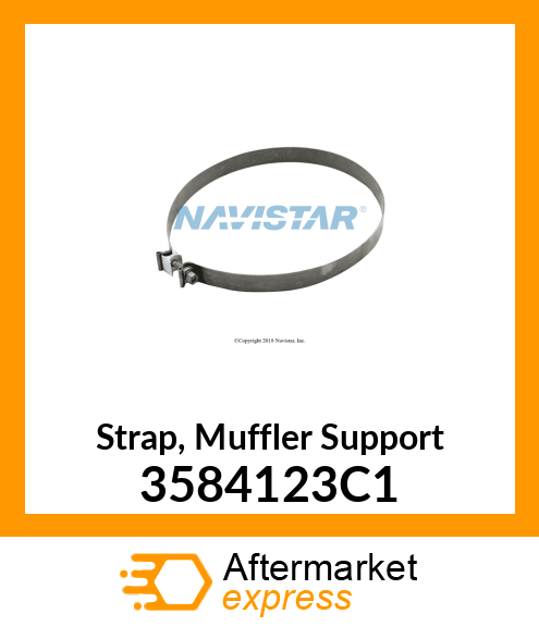 Strap, Muffler Support 3584123C1
