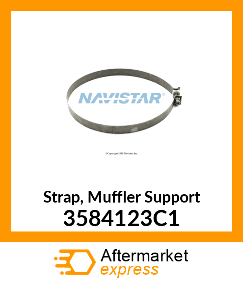 Strap, Muffler Support 3584123C1