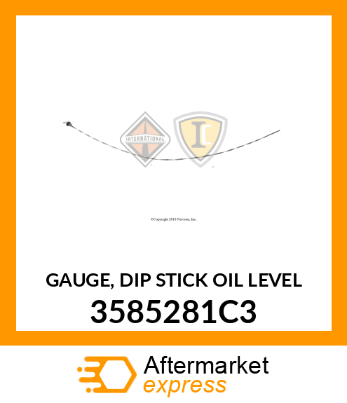 GAUGE, DIP STICK OIL LEVEL 3585281C3