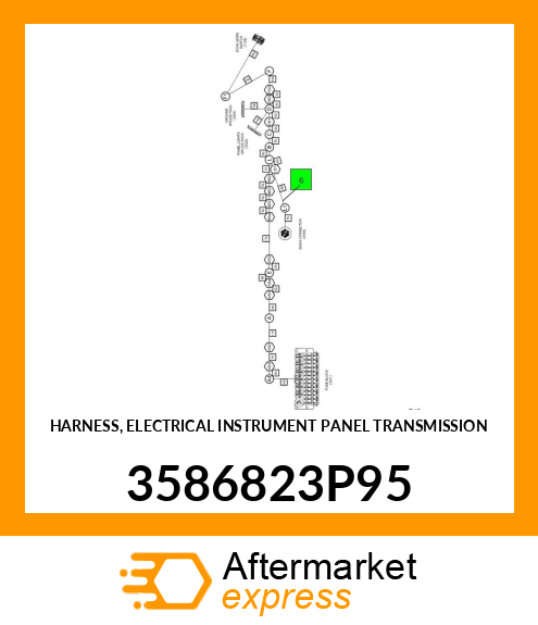 HARNESS, ELECTRICAL INSTRUMENT PANEL TRANSMISSION 3586823P95