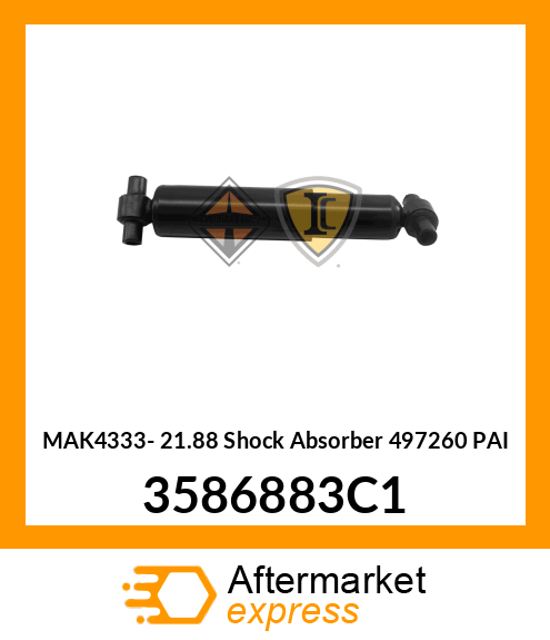 MAK4333- 21.88 Shock Absorber 497260 PAI 3586883C1