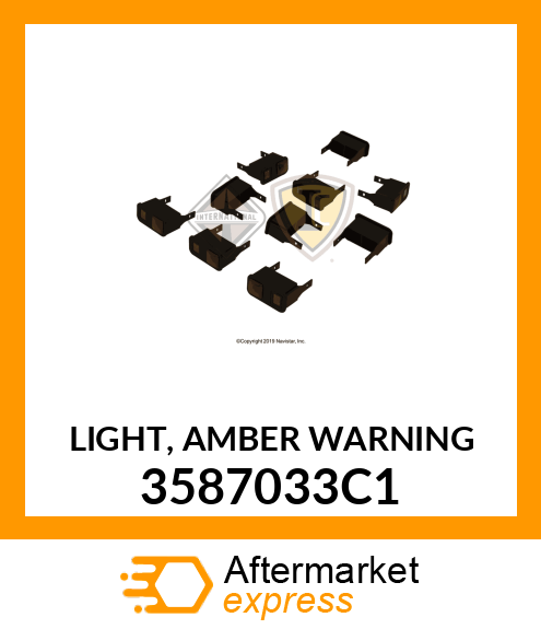 LIGHT, AMBER WARNING 3587033C1