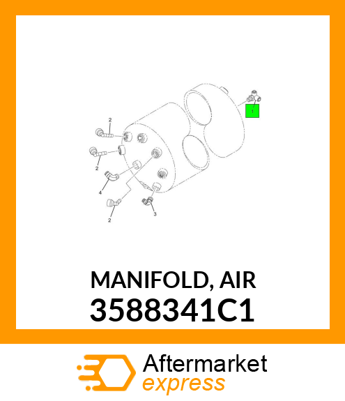 MANIFOLD, AIR 3588341C1