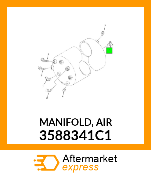 MANIFOLD, AIR 3588341C1