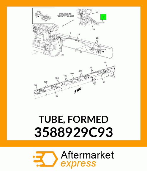 TUBE, FORMED 3588929C93