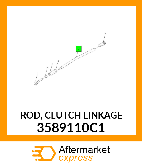 ROD, CLUTCH LINKAGE 3589110C1