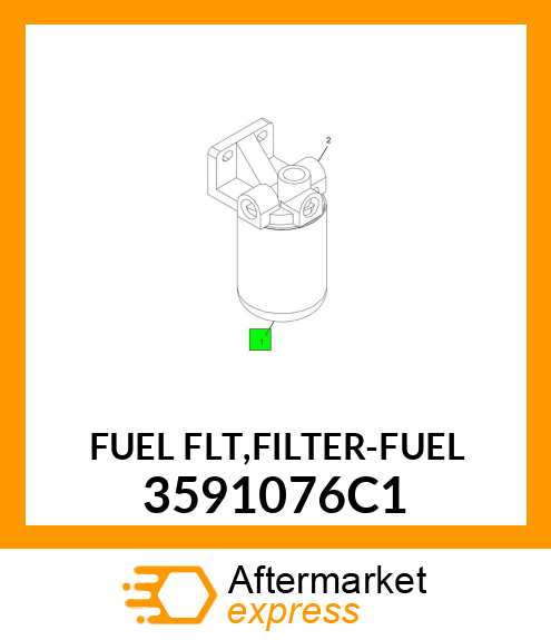 FUEL FLT,FILTER-FUEL 3591076C1