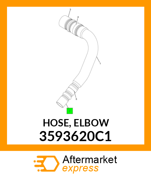 HOSE, ELBOW 3593620C1