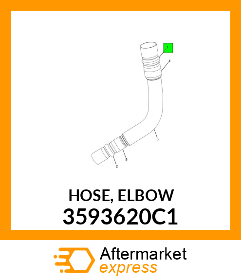 HOSE, ELBOW 3593620C1