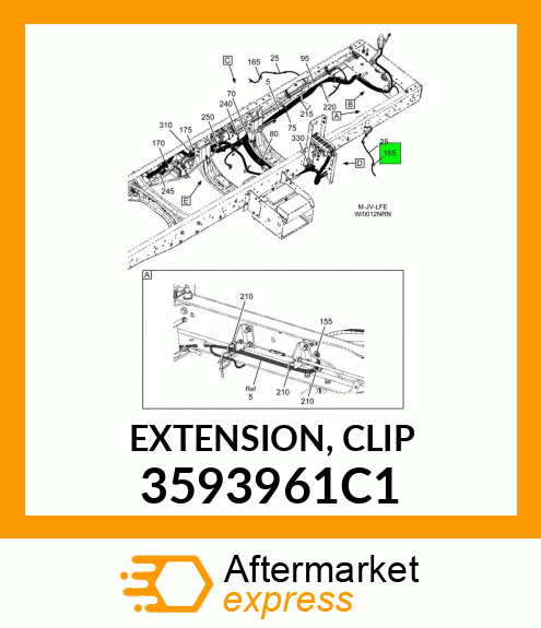 EXTENSION, CLIP 3593961C1