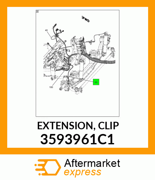 EXTENSION, CLIP 3593961C1