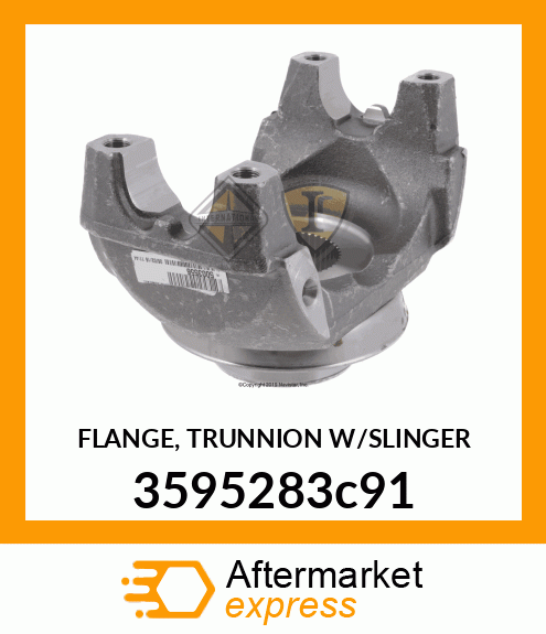 FLANGE, TRUNNION W/SLINGER 3595283c91