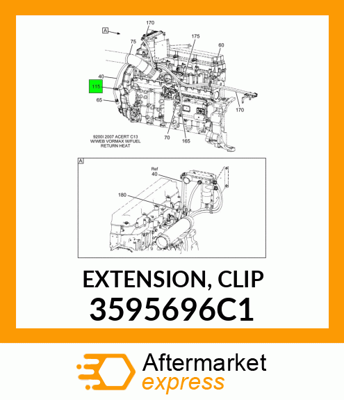 EXTENSION, CLIP 3595696C1